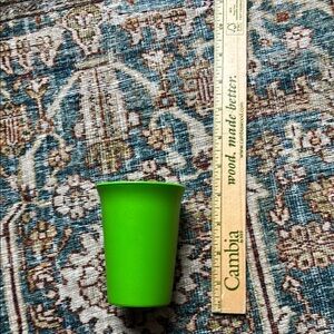 Tupperware Green Cup